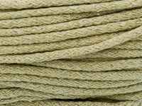 Loose braided cotton cord with cotton core 3mm - 2000m - Carton Beige