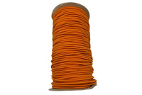 Round rubber 3mm - 100m - Saturated orange