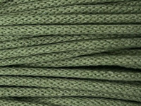 Loose braided cotton cord with cotton core 3mm - 2000m - Sage