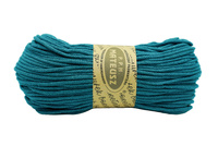 Braided cotton cord with cotton core 5mm - 100m - Navy blue