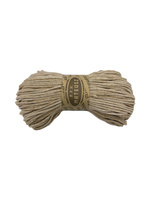 Braided cotton cord with cotton core 3mm - 100m - Beige MIX