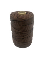 Polypropylene cord 5mm - 100m - Cocoa brown
