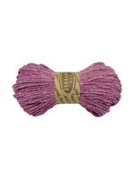 Braided cotton cord with cotton core 3mm - 100m - Pink MIX