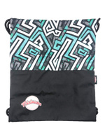 Waterproof bag with black rope - Abstraction #3 - size L