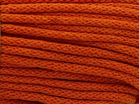Loose braided cotton cord with cotton core 3mm - 500m - Orange
