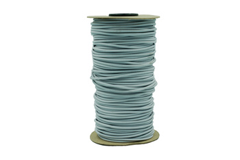 Guma okrągła 3mm - 100m -  Szary jasny