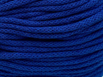 Loose braided cotton cord with cotton core 3mm - 2000m - Cornflower blue
