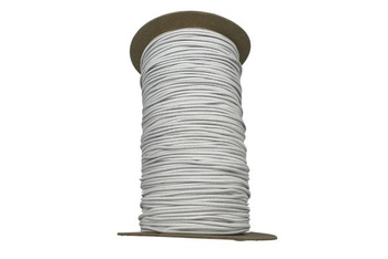 Guma okrągła 2.5 mm - 200m - Biała