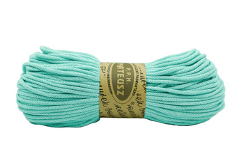 Braided cotton string with a cotton core 3mm - 100m - Mint green