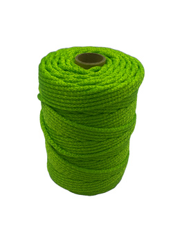 Polypropylene cord 5mm - 100m - Bright green
