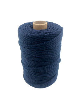 Polypropylene cord 5mm - 100m - Blue navy blue