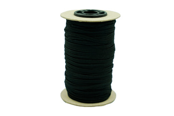 Guma płaska 3mm - 200m -  Czarny