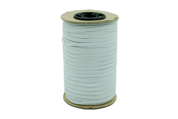 Guma płaska 3mm - 200m -  Biały